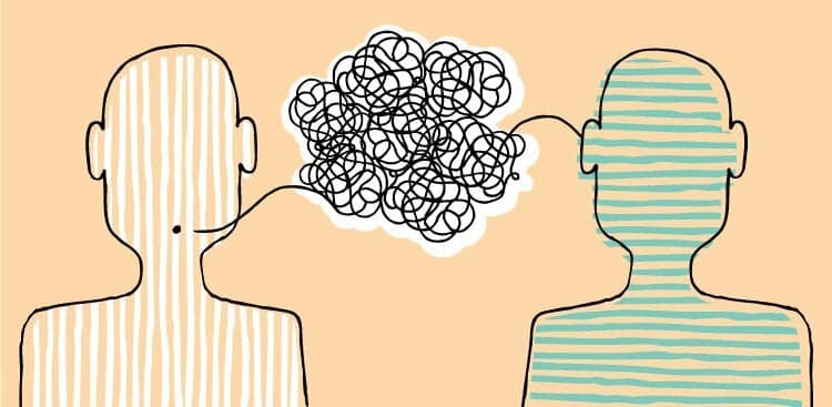 people talking