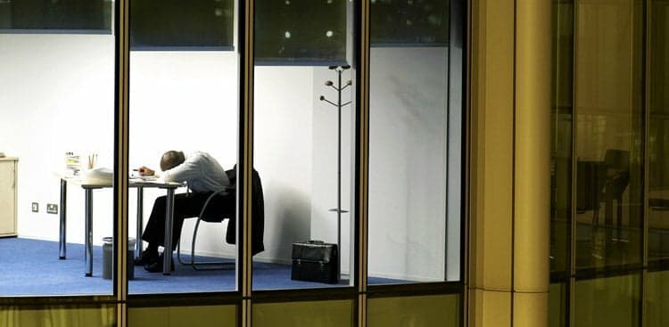 person sleeping