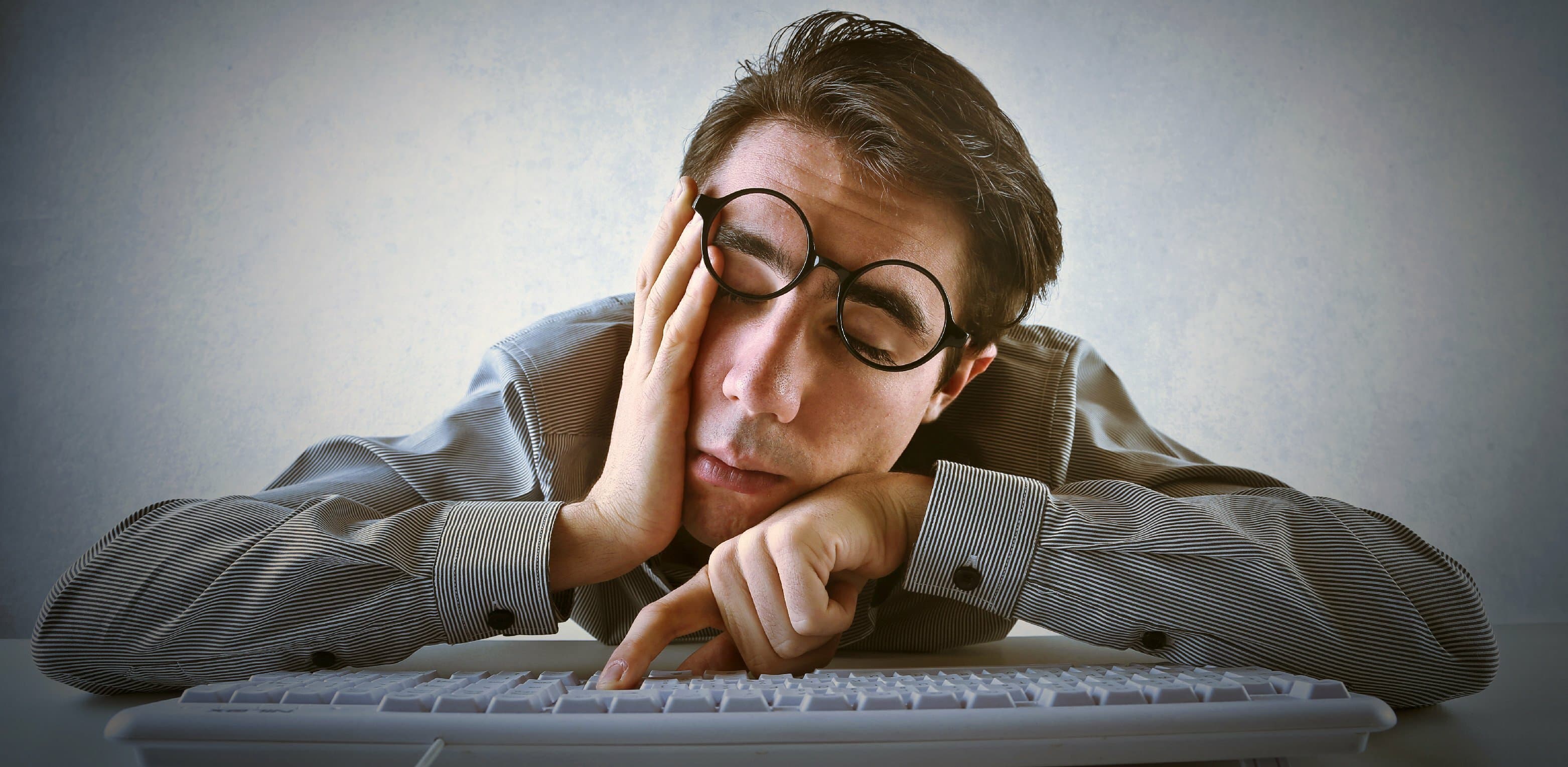 tired businessman