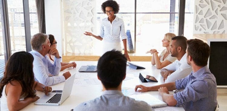 How to Successfully Present to a Higher-up at Work (Without Freaking Out)