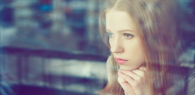 sad woman