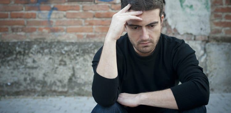 sad man