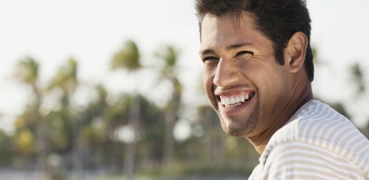 happy man