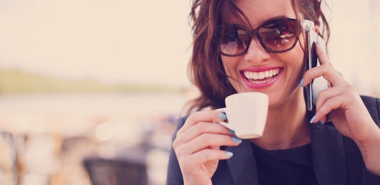 confident, happy woman