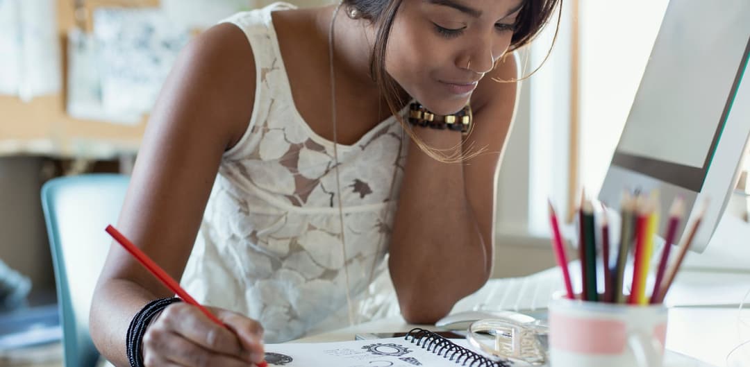 6 DIY Projects That'll Create a More Peaceful, Zen Workspace (Even if You Have No Walls)