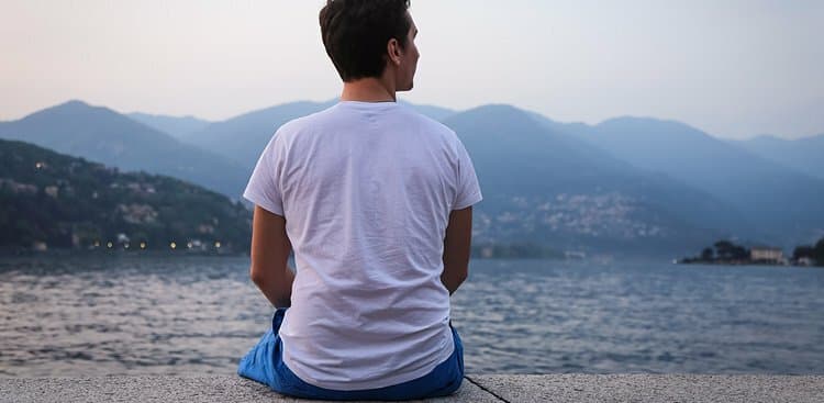 man sitting