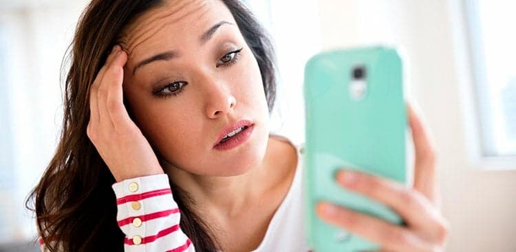 frustrated woman