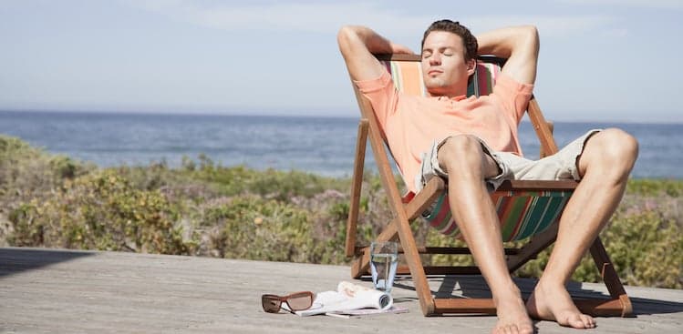 person in chair