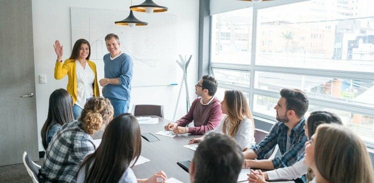people in meeting