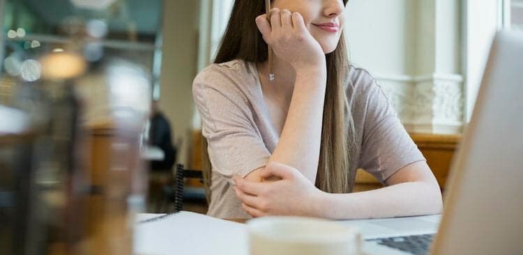 person thinking