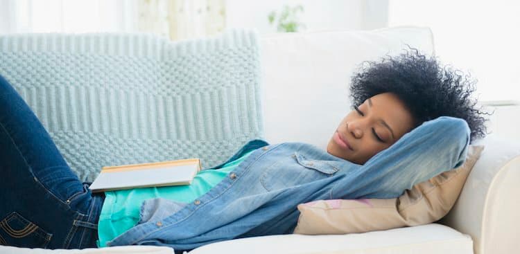 person sleeping