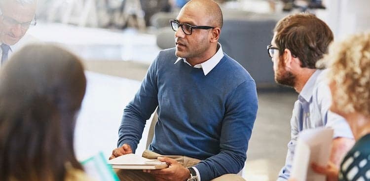 people in meeting