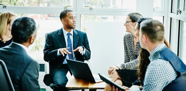 people in meeting