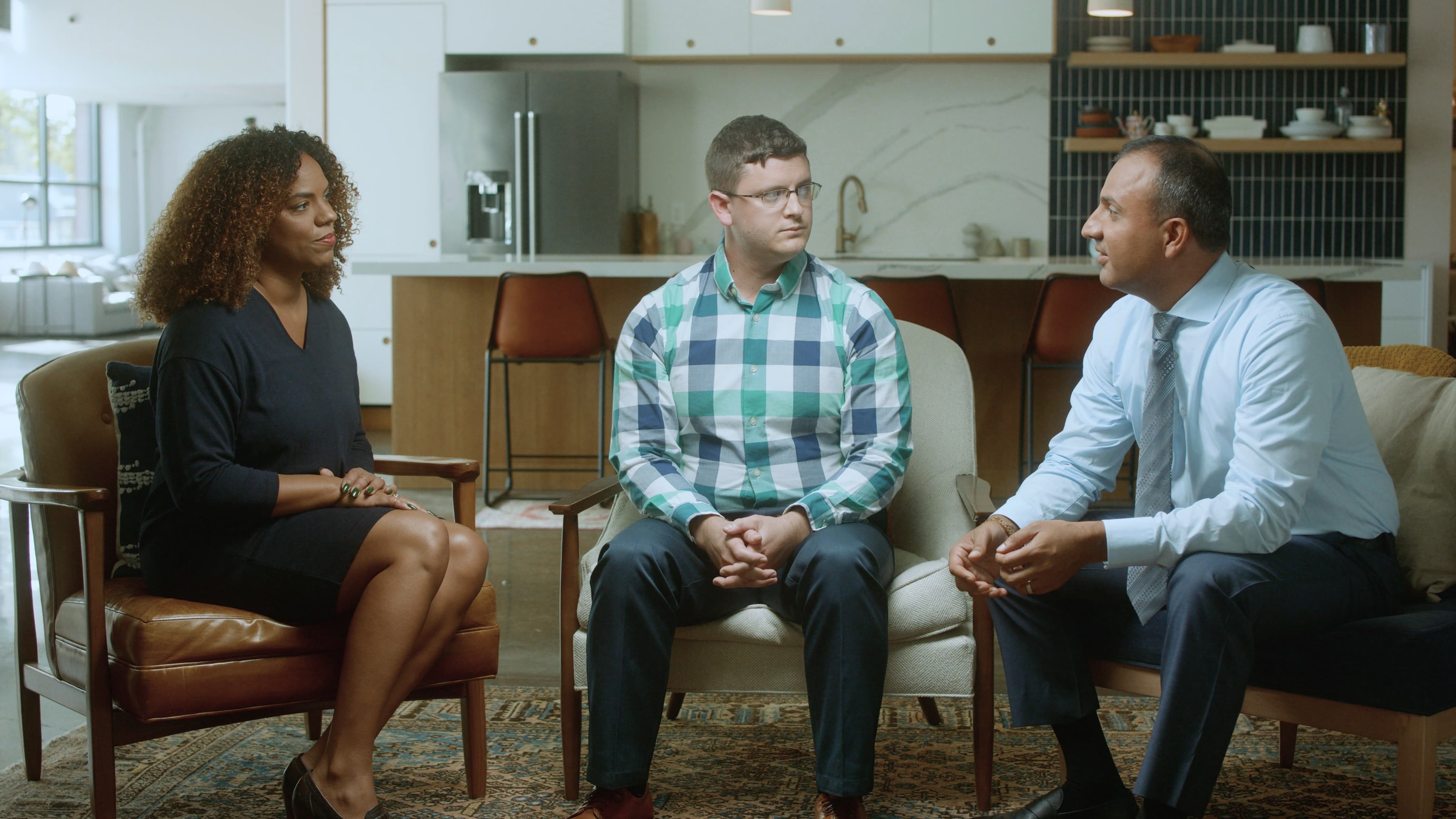 Joy Q., Eric D., and Cyrus B. of UnitedHealth Group