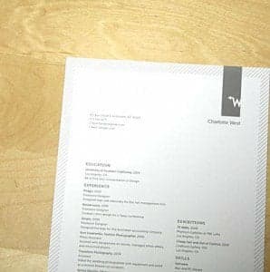 resume