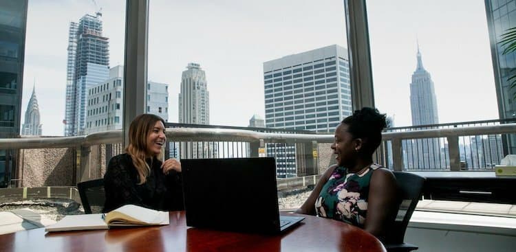 employees in Tradeweb's NYC offices