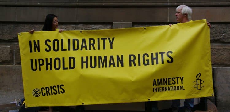 The First Step to Working in Human Rights