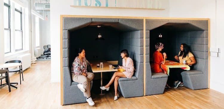 employees in Good Apple’s New York office