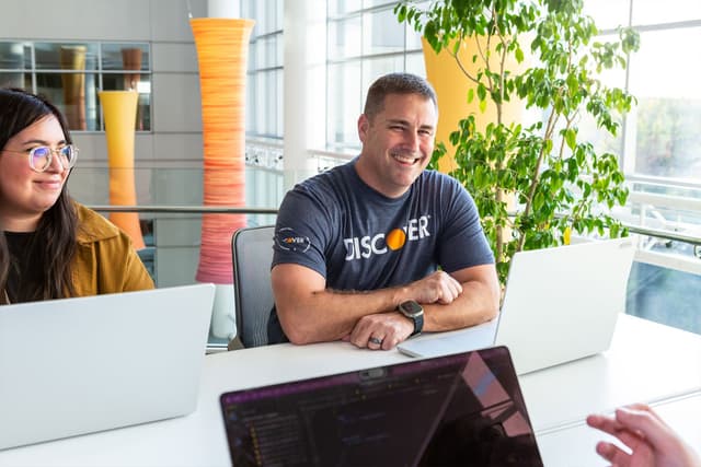 Working at Discover
