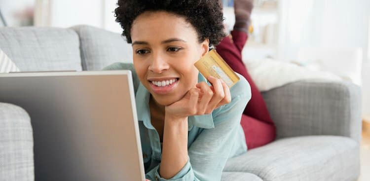 person online shopping
