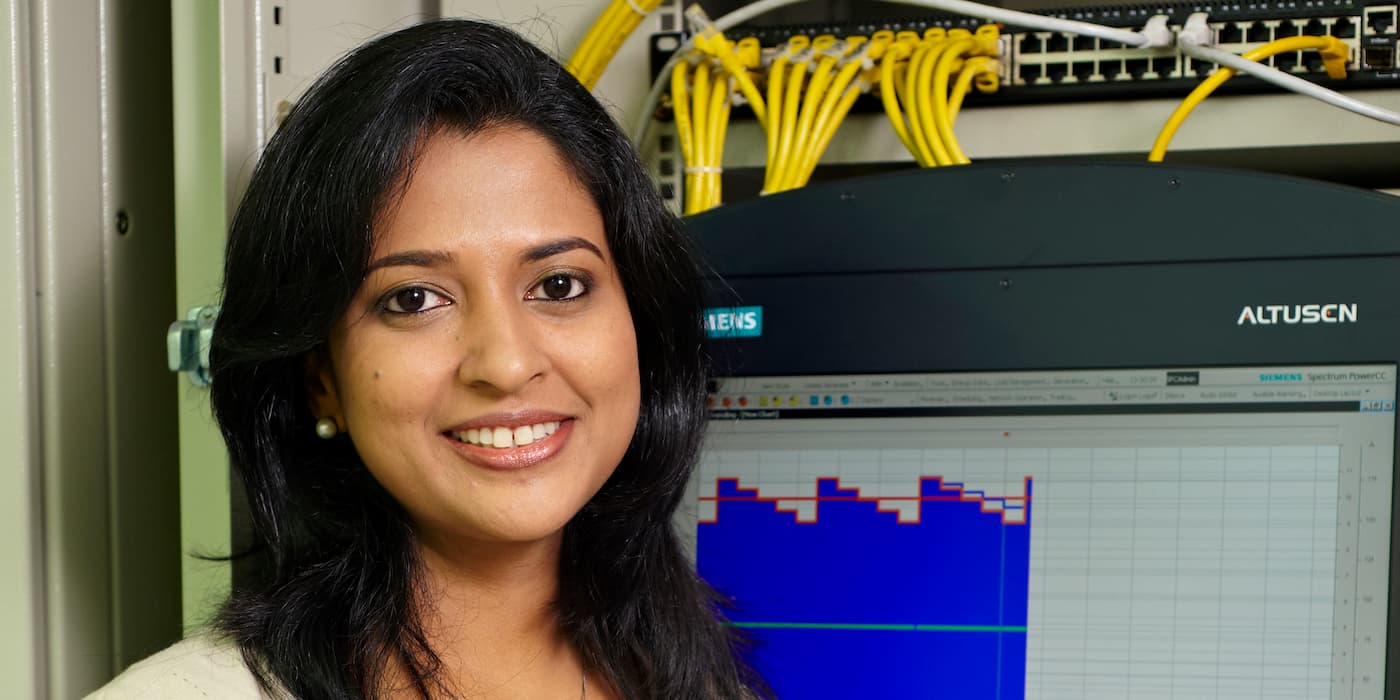 Beryl Lopez, the Head of Grid Software at Siemens India