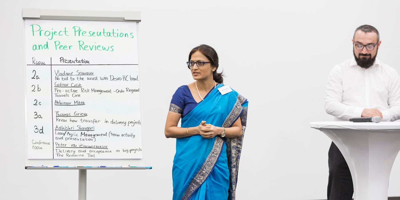 Adhishri Shangari, a project manager at Siemens